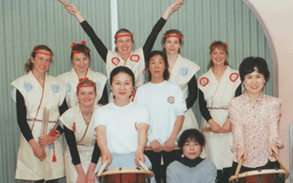 Amy Loewen at the Japan Exchange and Teaching program