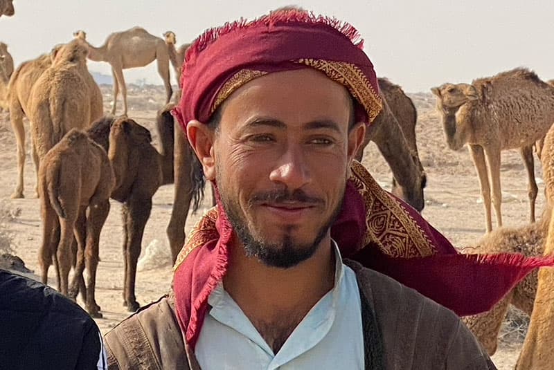 Nomadic camel herder Sara Barbieri 1