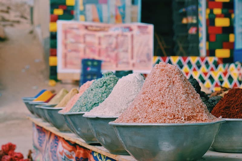 egypt luxor souk spices