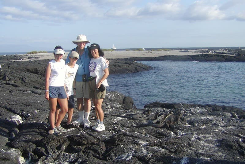 galapagos don george family lava flows