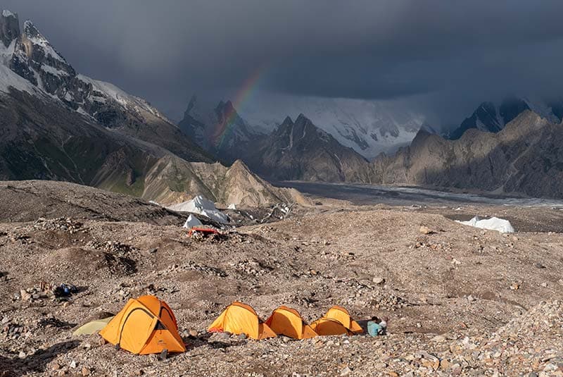 k2 trek tents rainbow