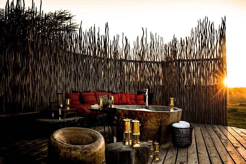 kenya laikipia segera outdoor bathtub