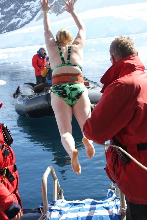 polar plunge antarctica geoex