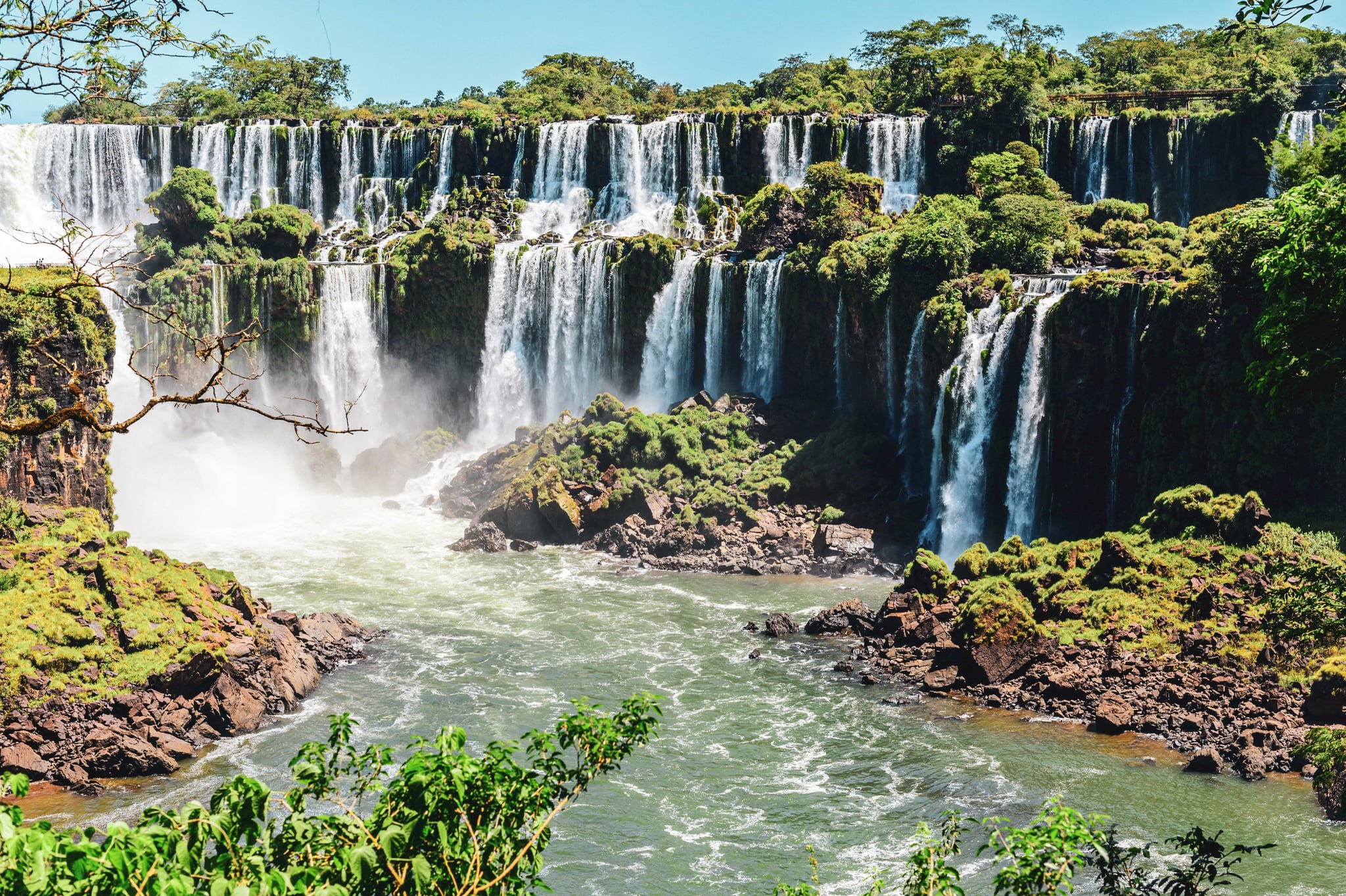 Iguazu Falls from Argentina
