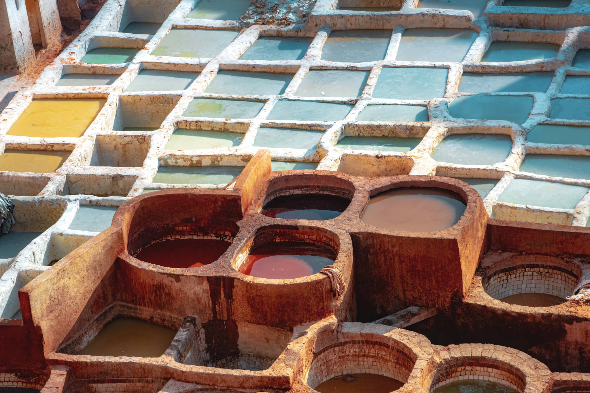 Morocco Unveiled
p/k/a
Morocco: Casablanca to Marrakech gallery 01 GalleryHero FesTannery Morocco GettyImages 1201355544 Gatsi