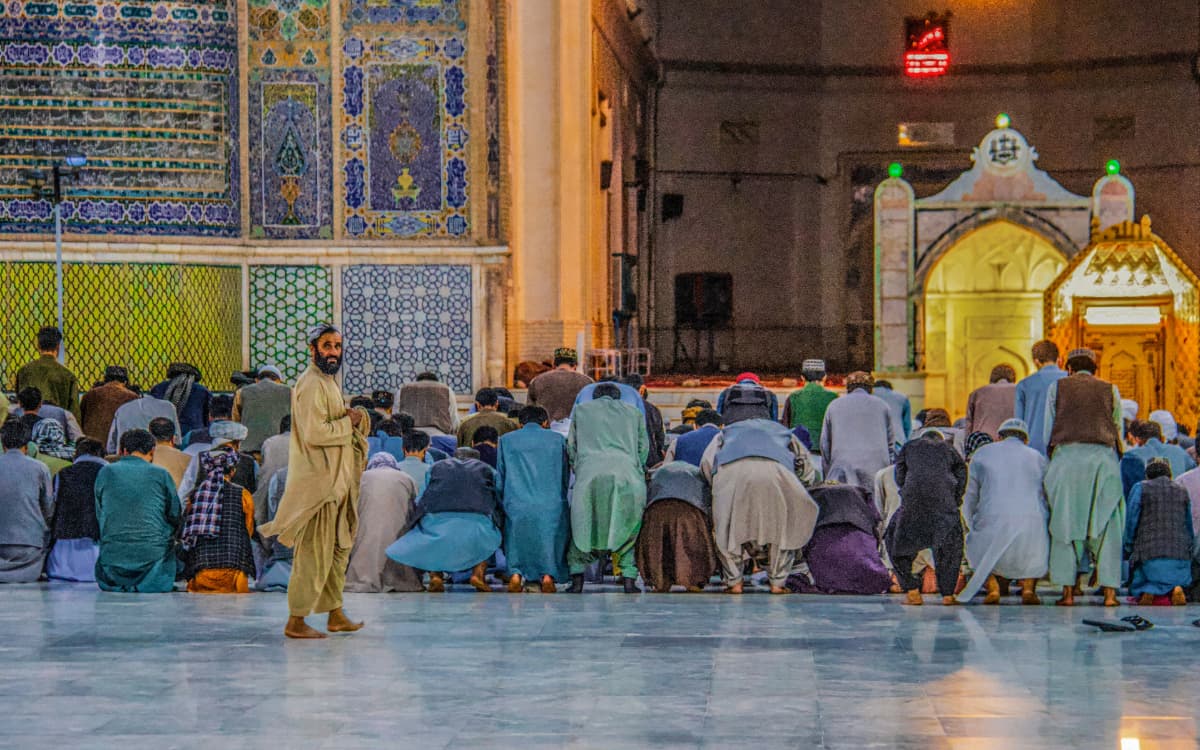 Jami Masjid, or Friday Mosque, in Herat, Afghanistan