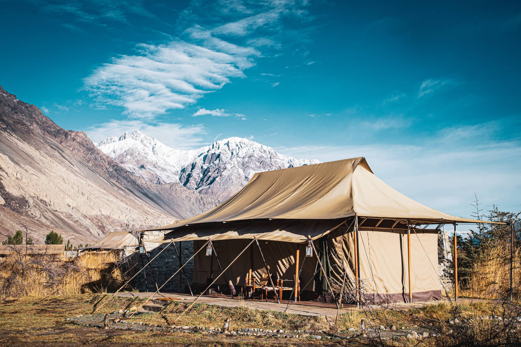 Mystical Ladakh gallery Gallery3 View from our camp, Nubra Valley IndiaExotica