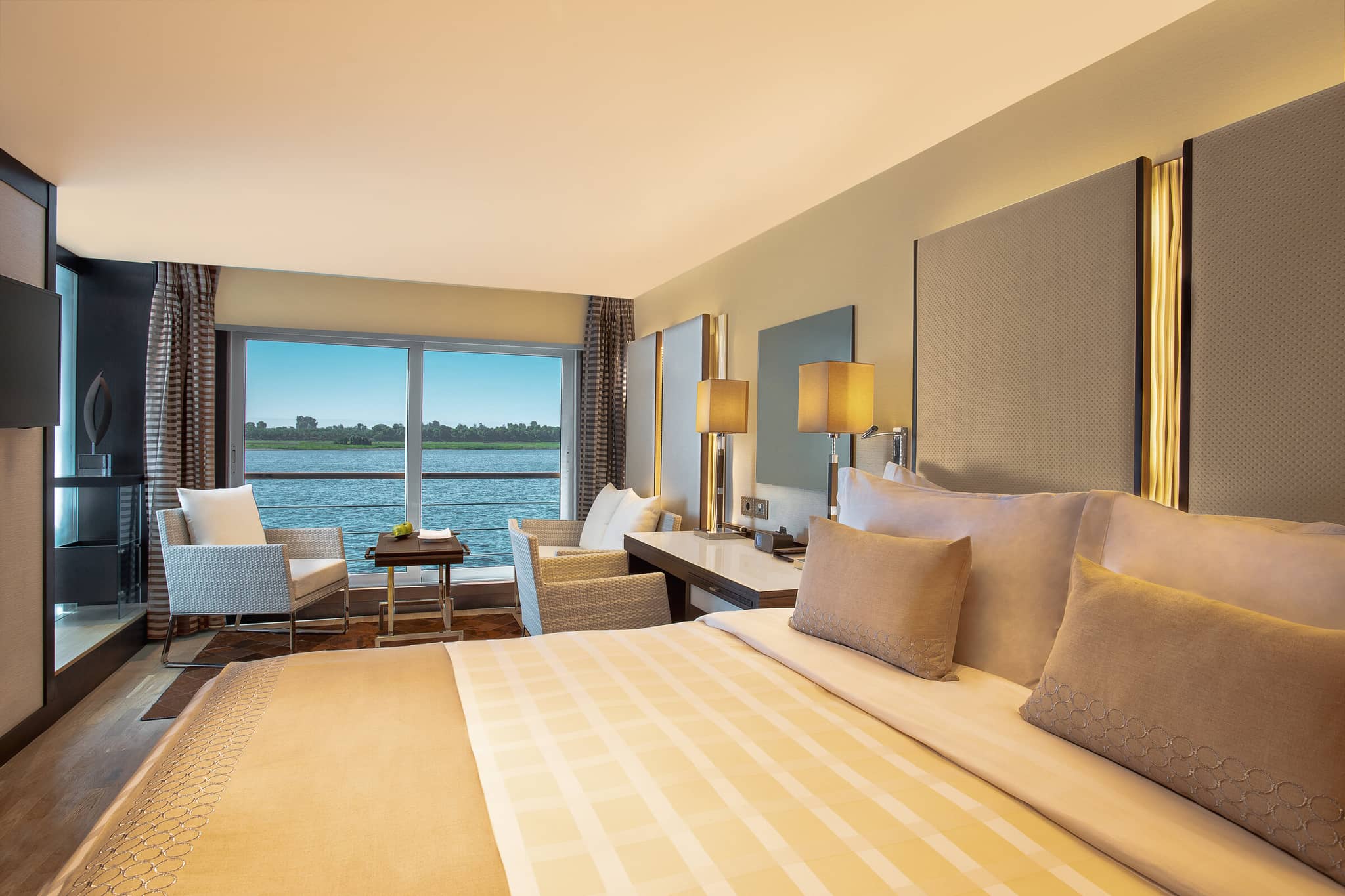 Egypt & the Eternal Nile gallery Gallery Egypt Philae Luxury Cabin Oberoi Philae