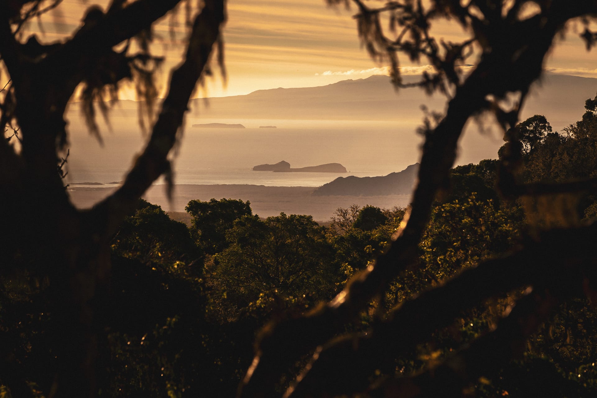 Sunset at Galapagos Islands
