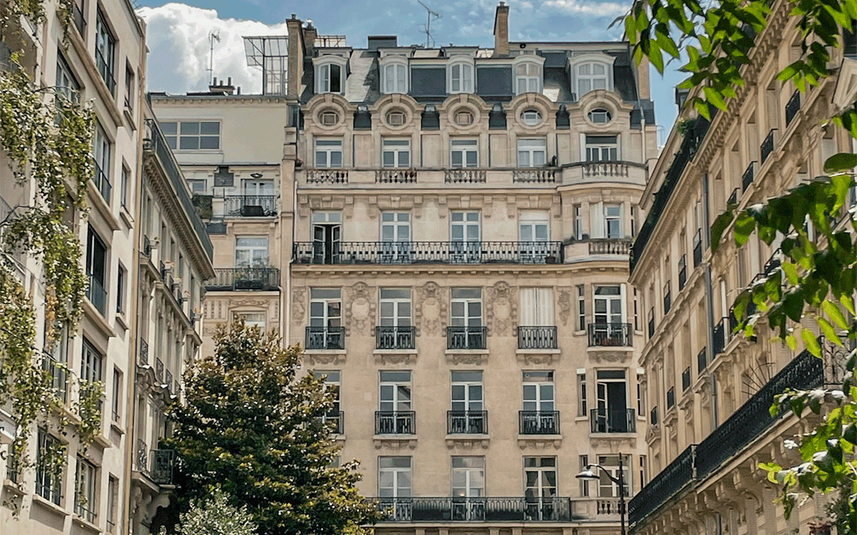 Exterior view of 39 rue Pergolèse, Paris