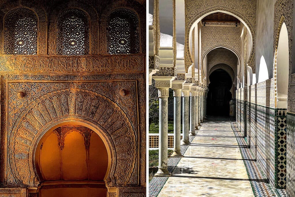 algeria tlemcen mosque doorways 1024x684