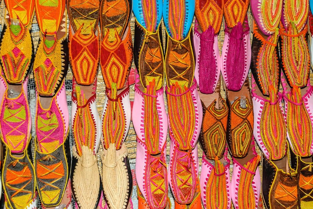 morocco marrakech medina babouche slippers 1024x684