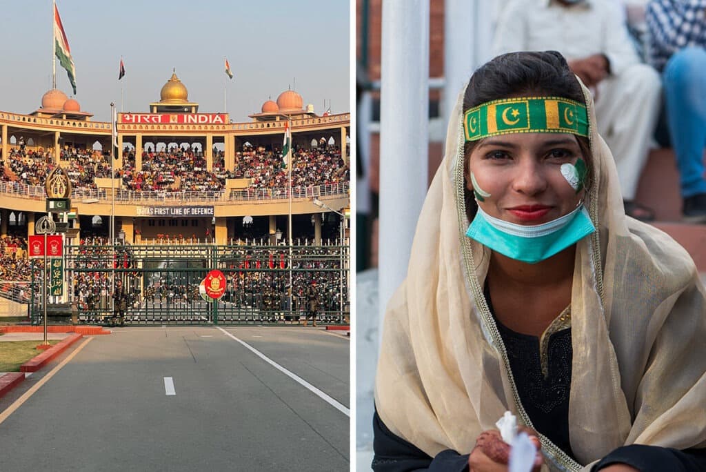 pakistan attari wagah border ceremony 1024x684