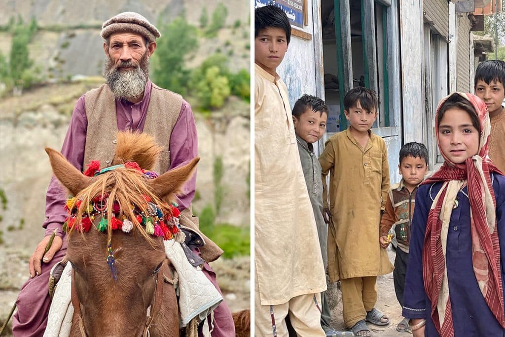 pakistan khaplu shigar valleys local man horse kids 1024x684