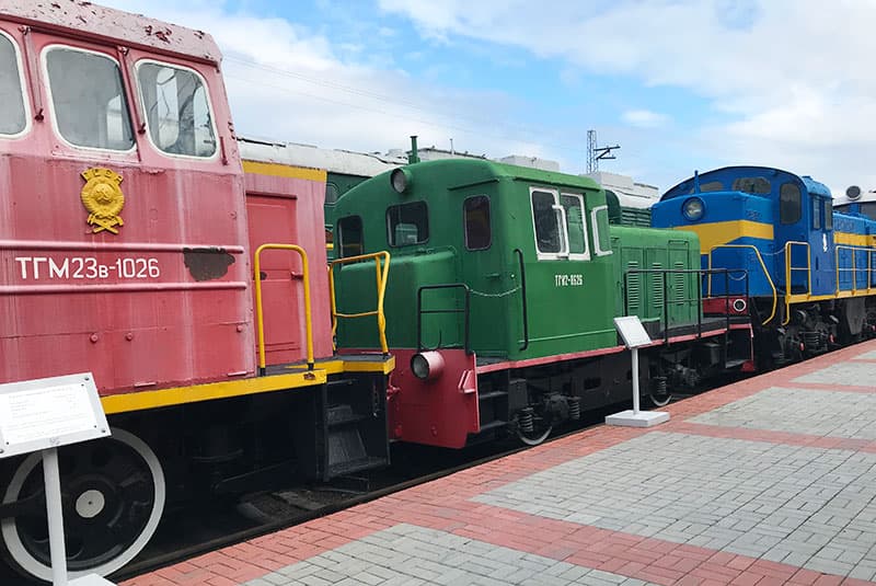 russia novosibirsk railway museum
